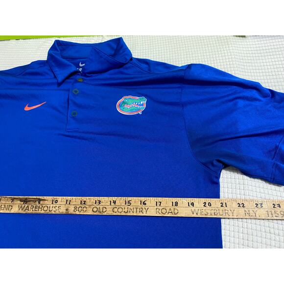 Nike Elite University Of Florida Gators Basketball patch Dri-Fit Polo Shirt S - Picture 3 of 9